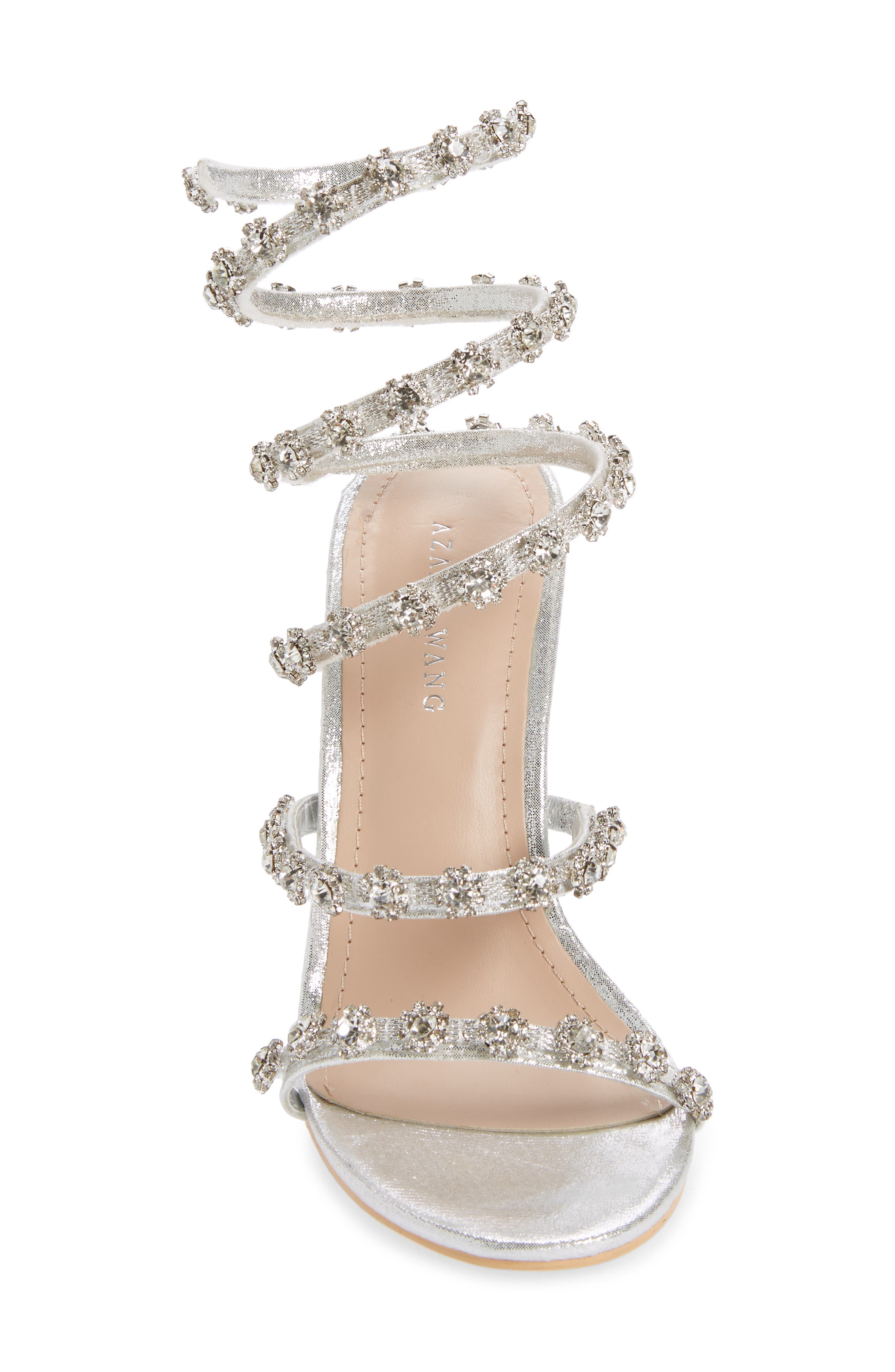 AZALEA WANG Delicacy Ankle Wrap Sandal, Alternate, color, 