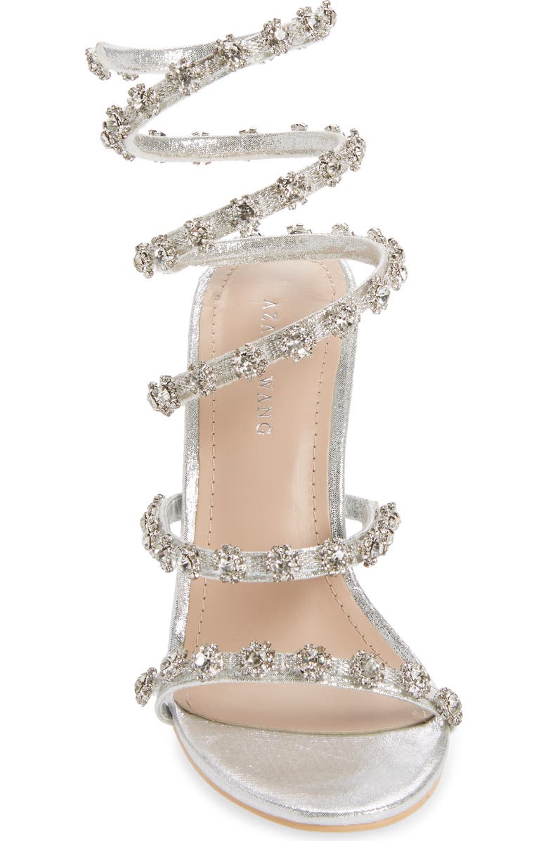 AZALEA WANG Delicacy Ankle Wrap Sandal, Alternate, color,