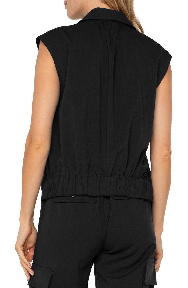 Liverpool Los Angeles Sleeveless Woven Popover Top, Alternate, color, 