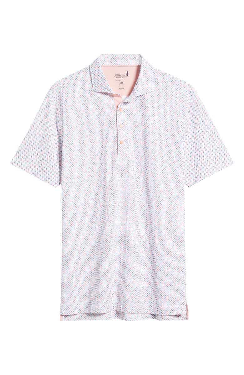 johnnie-O Razz Dot Print PREP-FORMANCE Golf Polo, Alternate, color, Multi