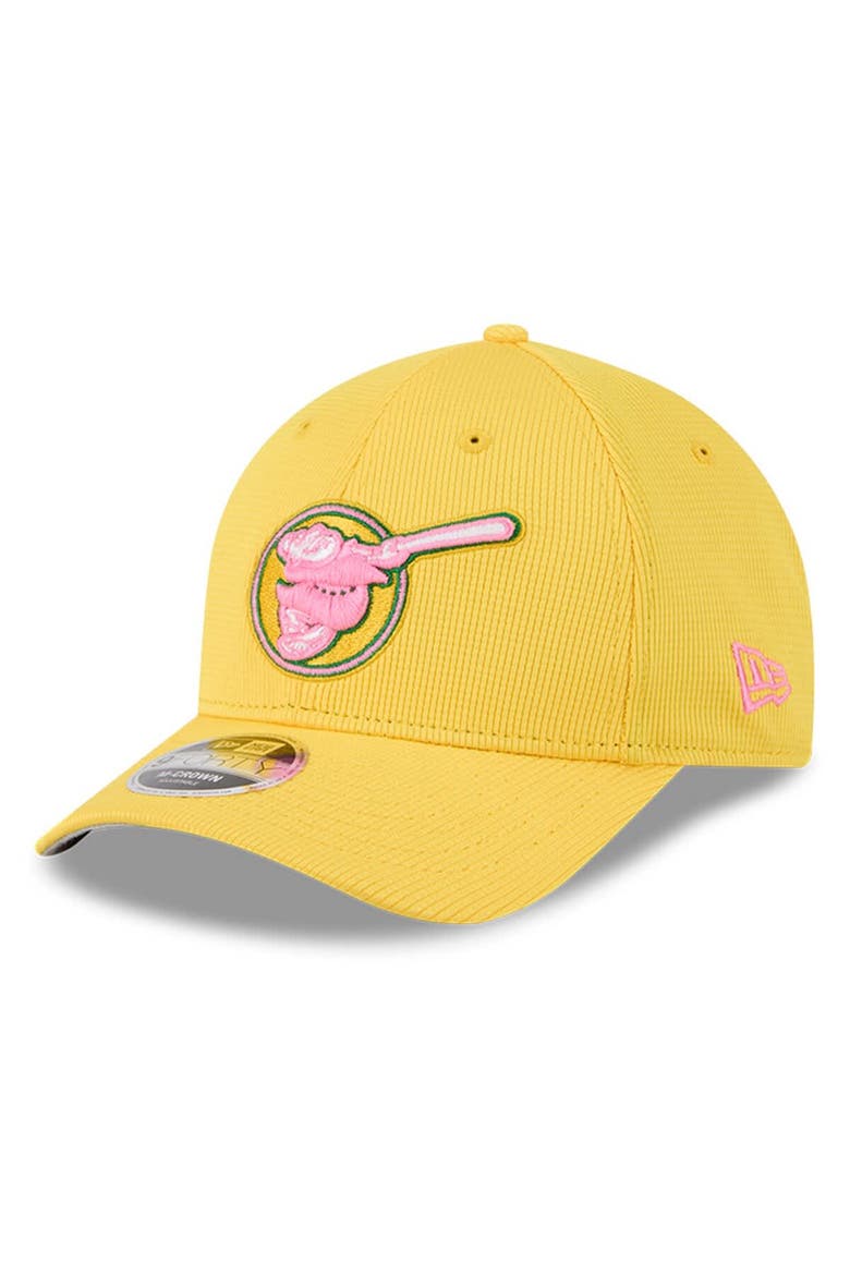 Men's New Era Yellow San Diego Padres City Connect Batting Practice 9FORTY M-Crown Adjustable Hat, Main, color, Yellow