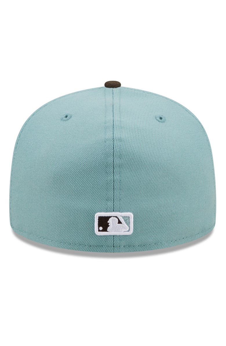 New Era Men's New Era Light Blue/Brown Chicago White Sox 2005 World Series Beach Kiss 59FIFTY Fitted Hat, Alternate, color, Light Blue