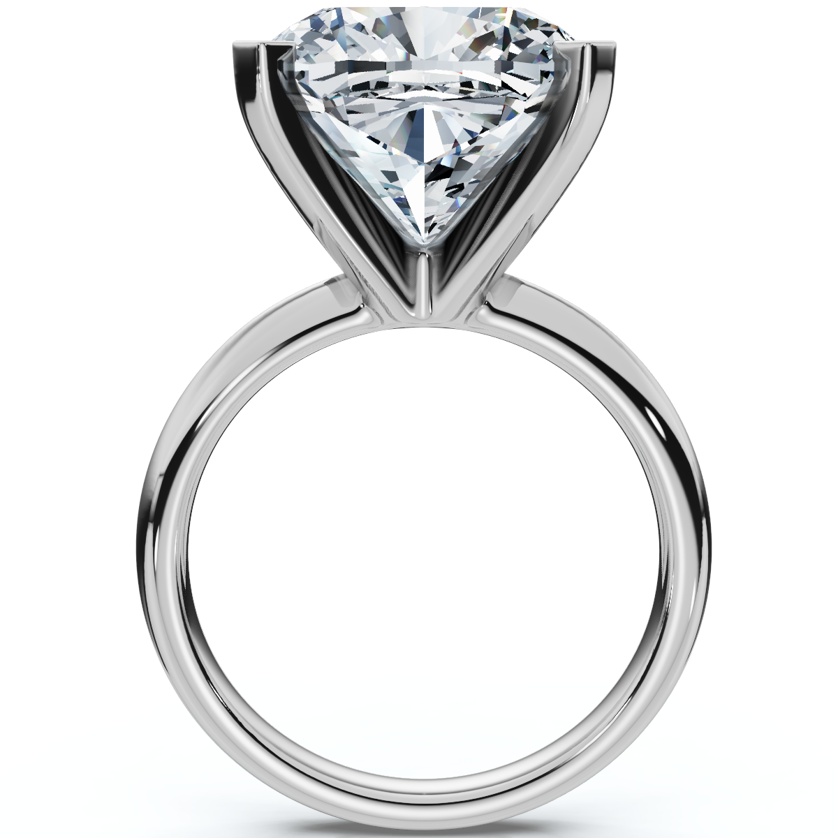 Женские аксессуары Bliss Diamond Certified 7Ct Cushion Diamond Engagement Ring 14k Gold Lab Grown — фото 3