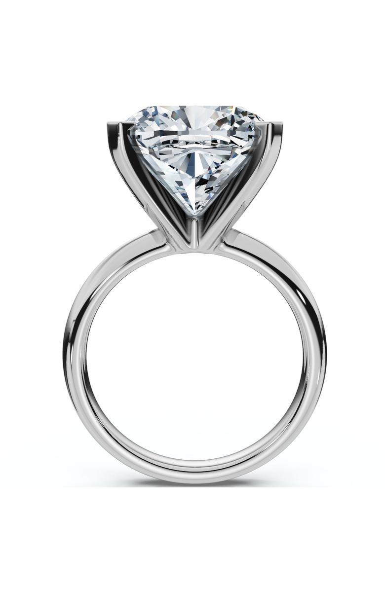 Bliss Diamond Certified 7Ct Cushion Diamond Engagement Ring 14k Gold Lab Grown, Alternate, color, 14K White Gold