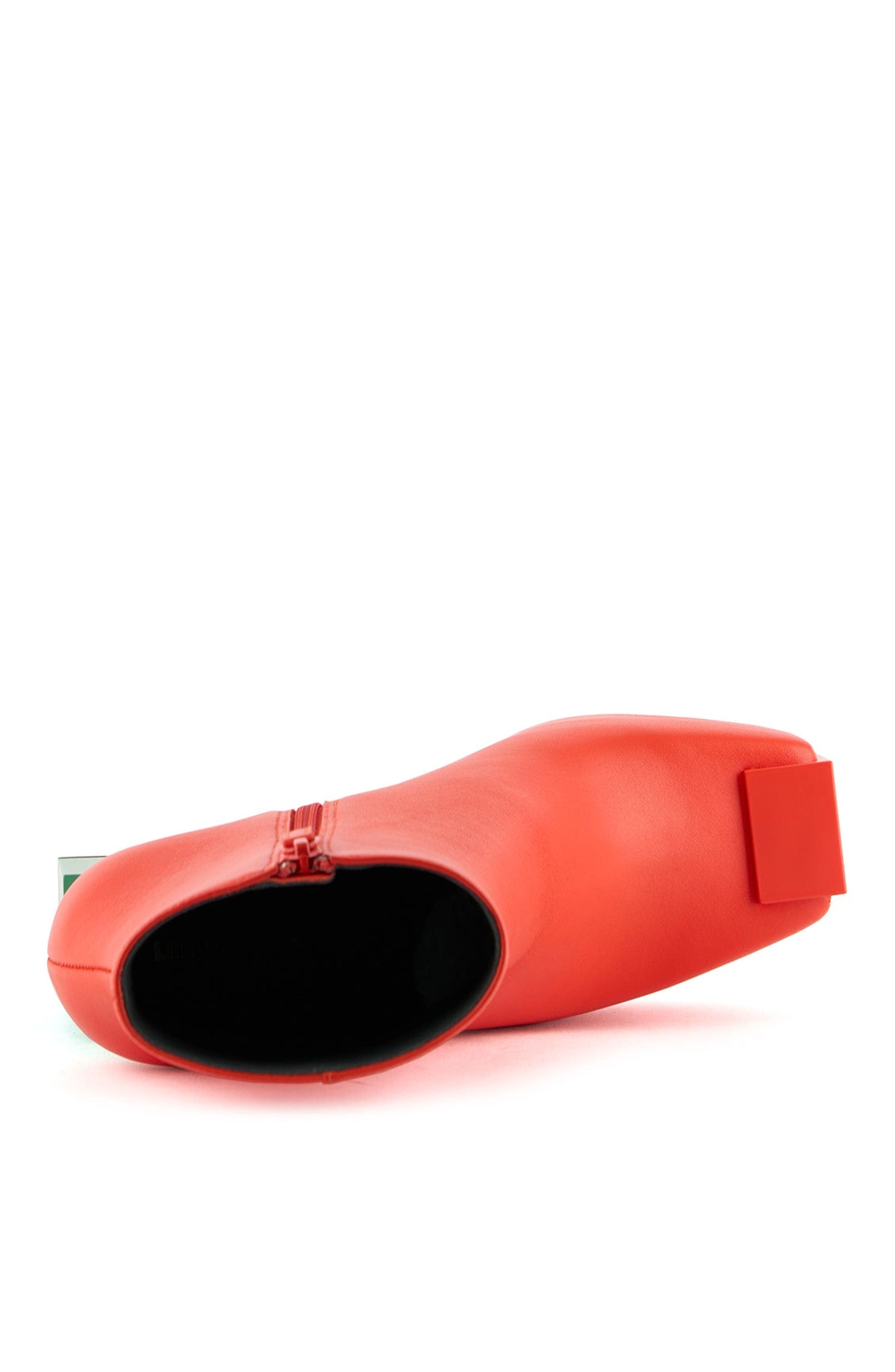 United Nude Cubist Bootie, Alternate, color, Flame Mix