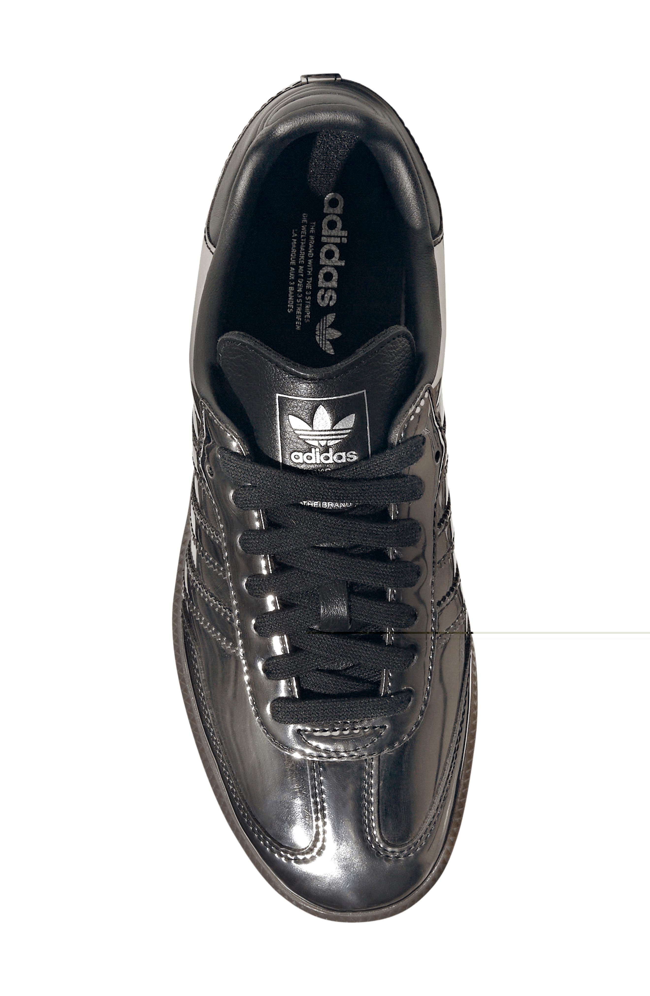 Samba OG Sneaker, Alternate, color, CORE BLACK/CORE BLACK/GUM5