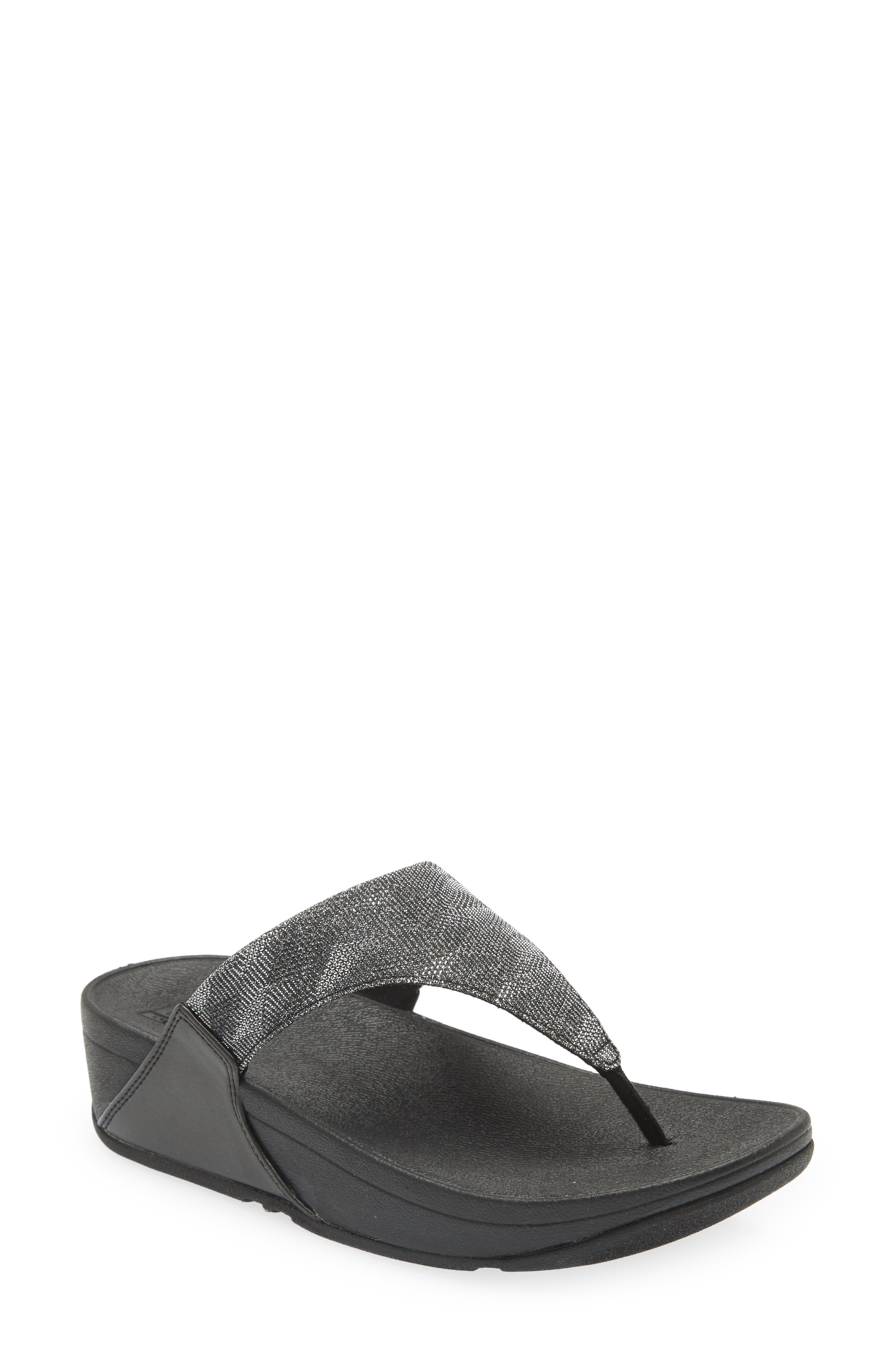 Lulu Glitz Toe Post Sandal