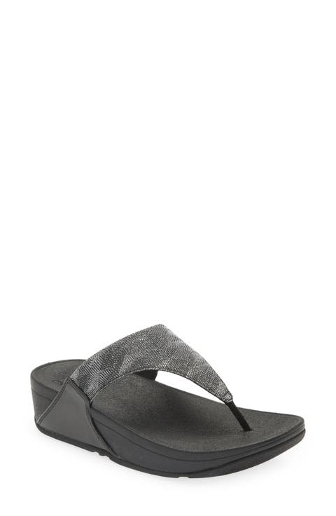 Lulu Glitz Toe Post Sandal