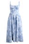 Alida Organic Cotton Button-Up Midi Dress