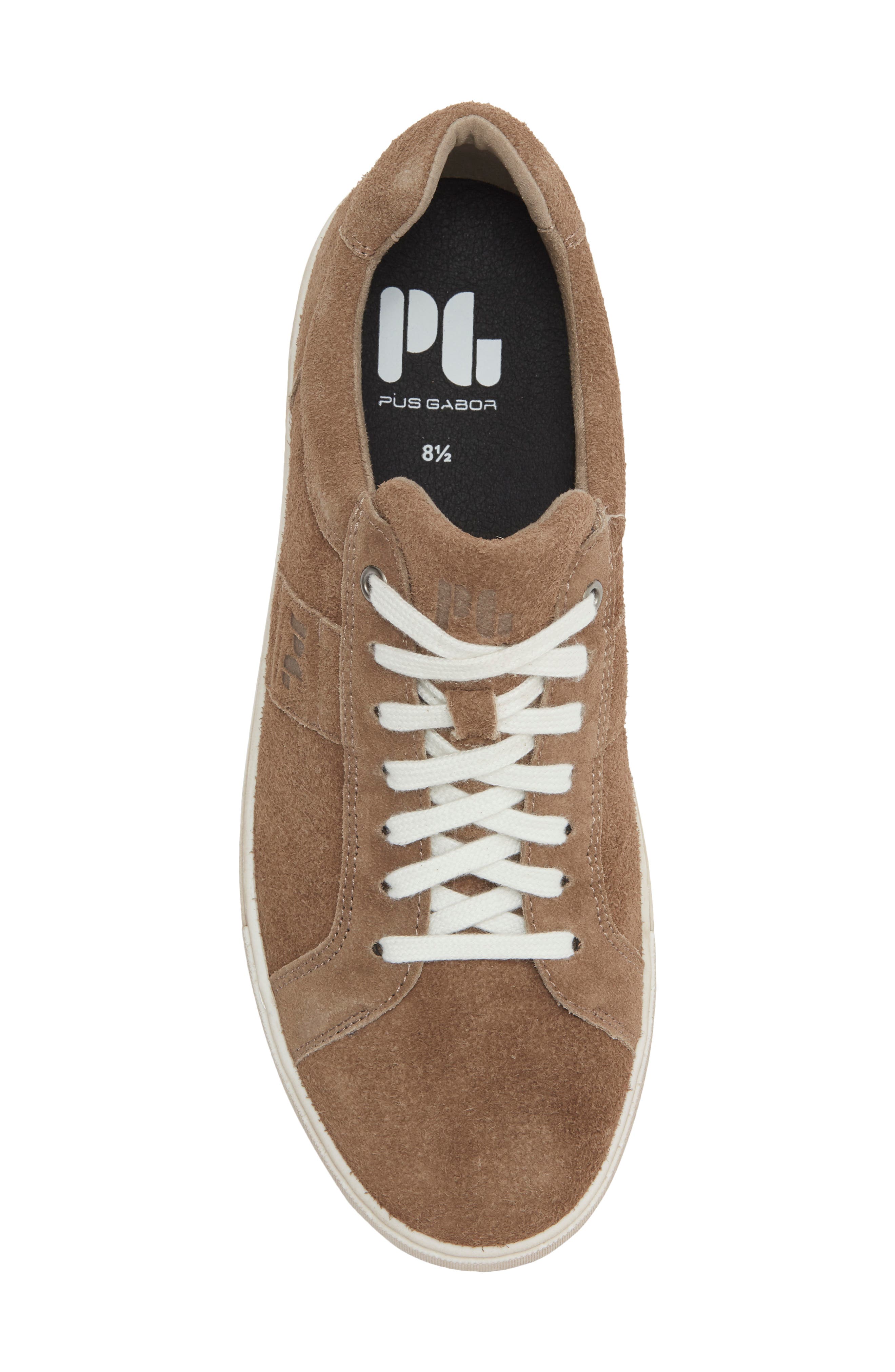 RFB 7-Eyelet Sneaker, Alternate, color, BROWN VSUEDE