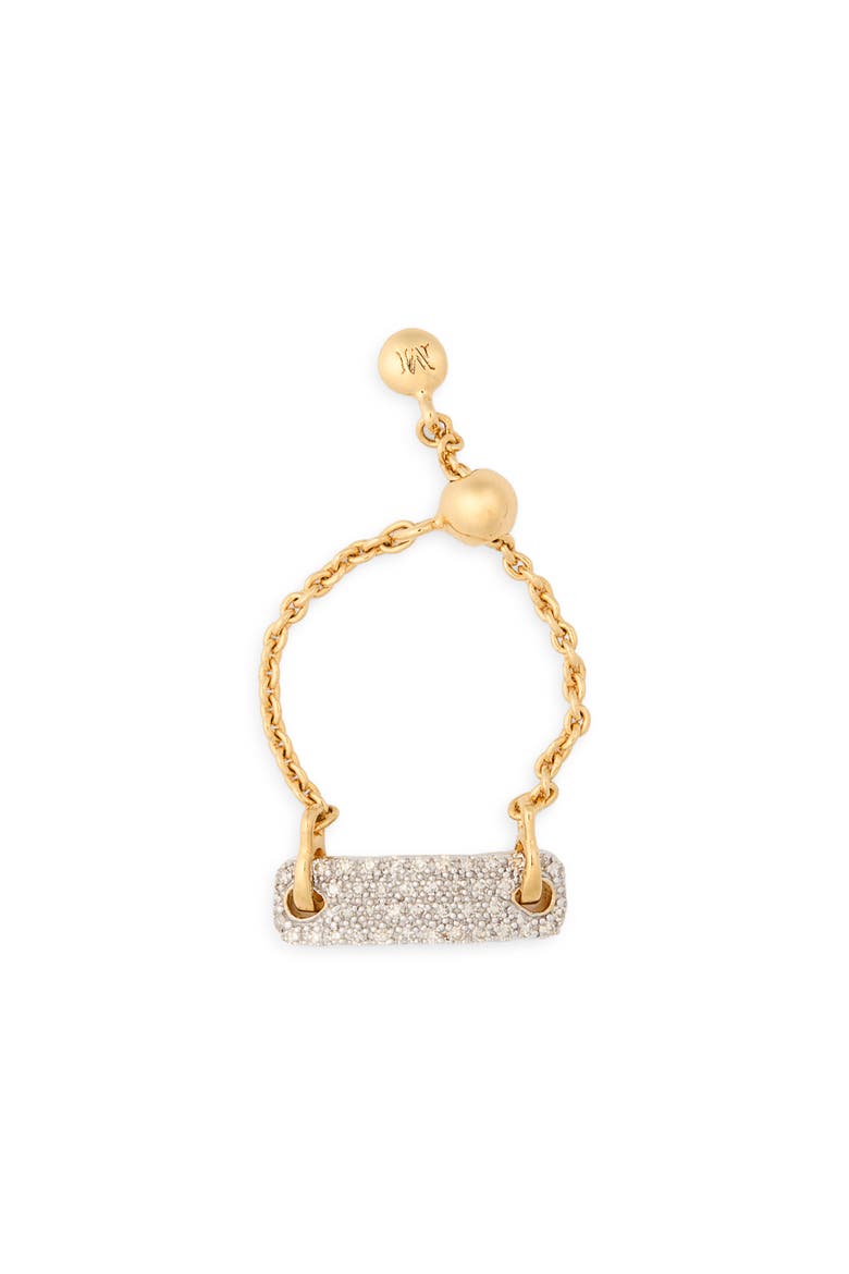 Havana Diamond Adjustable Friendship Ring, Main, color, YELLOW GOLD/ DIAMOND