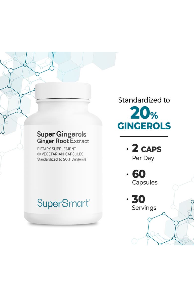 SuperSmart Super Gingerols 400mg, Alternate, color, NO COLOR