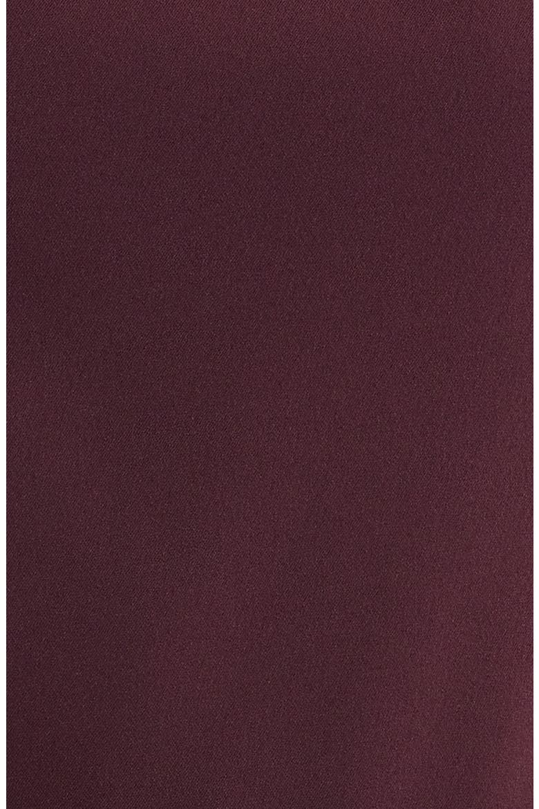 Enola Side Drape Sleeveless Jumpsuit, Alternate, color, OXBLOOD