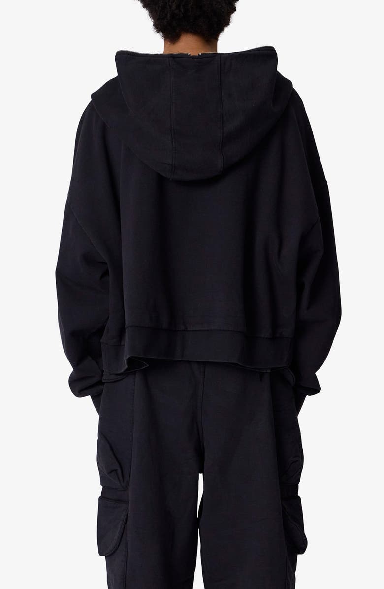 mnml Oversize Zip Hoodie, Alternate, color, 