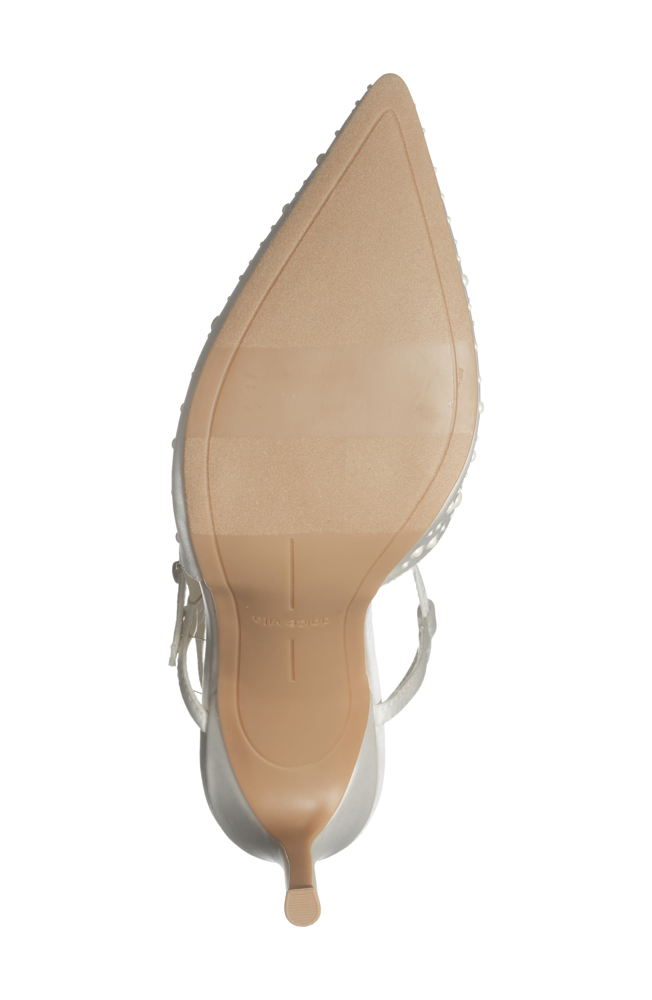 Dolce Vita Karly Embellished Pump, Alternate, color, White Crystal Satin