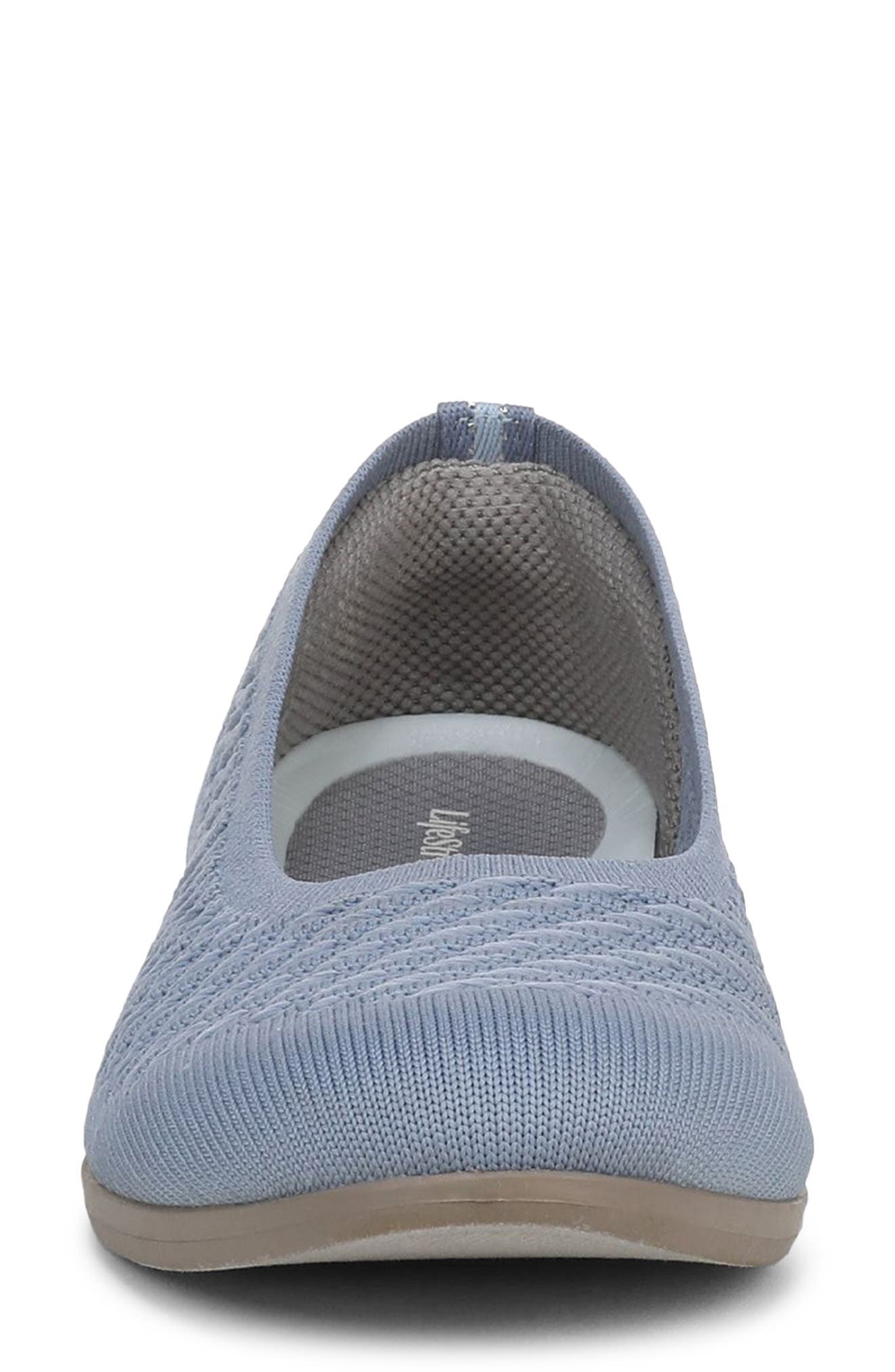 Khloe Knit Ballet Flat, Alternate, color, STONEWASH BLUE