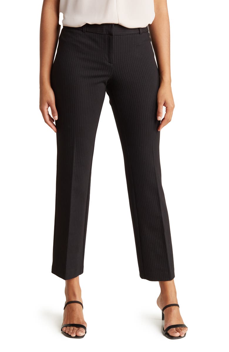 Amanda & Chelsea Pinstripe Knit Pants, Main, color,