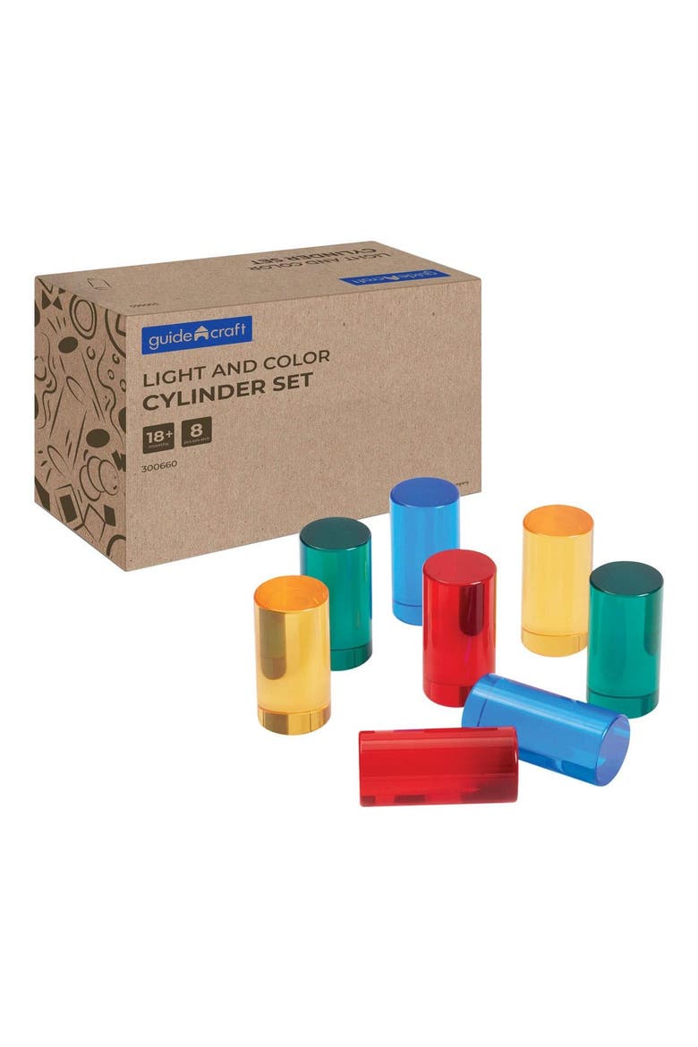 Light and Color Cylinder Set - 8 Pieces, Main, color, Multicolored