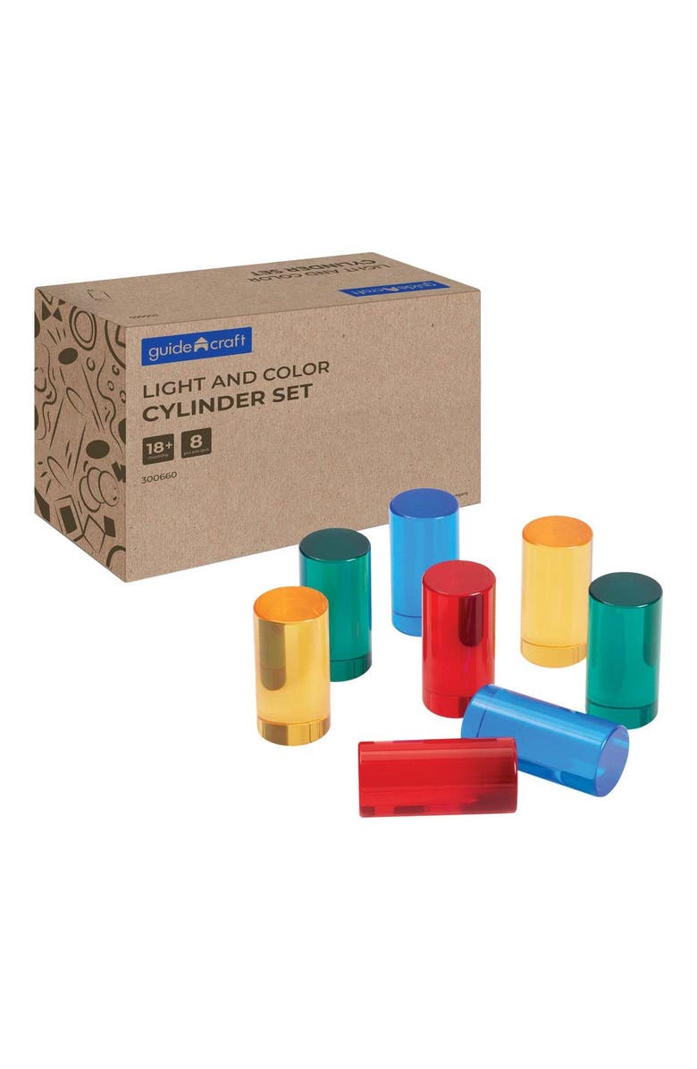 Kaplan Early Learning Company Light and Color Cylinder Set - 8 Pieces, Main, color, Multicolored