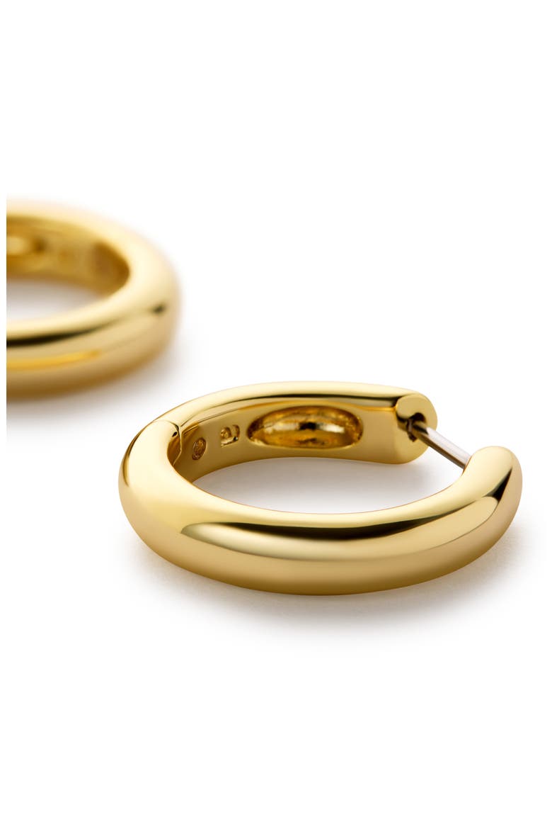 Guilia Medium Hoop Earrings, Alternate, color, GOLD