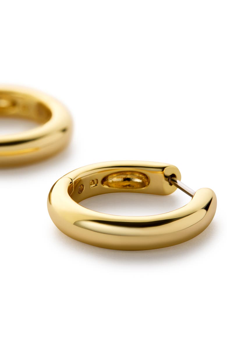 Ana Luisa Guilia Medium Hoop Earrings, Alternate, color, Gold