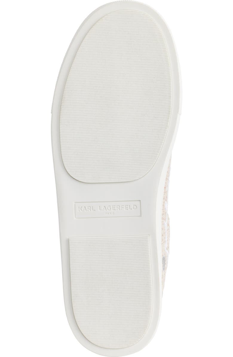 KARL LAGERFELD PARIS Cambria Platform Sneaker, Alternate, color,