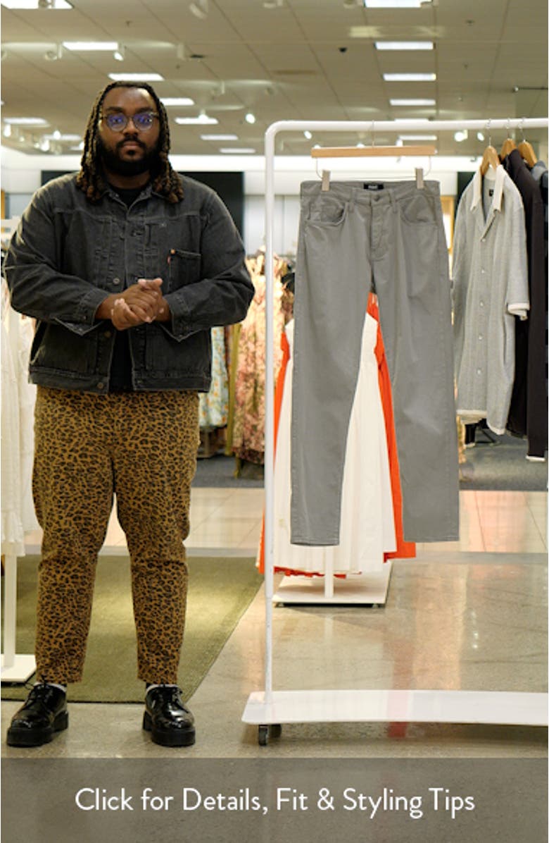 Marcus Slim Straight Leg Twill Pants, sales video thumbnail