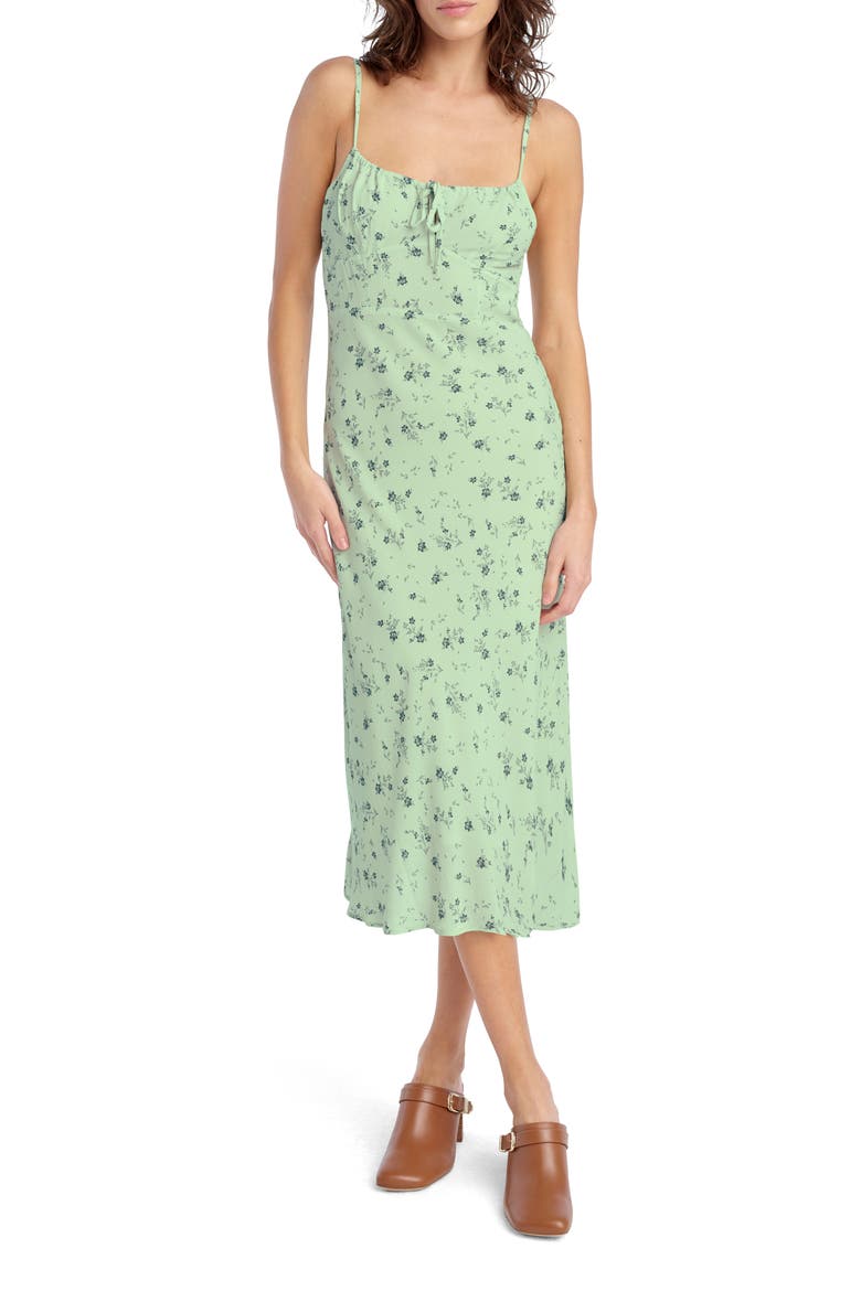 The One That Got Away Floral Crepe Dress, Main, color, DITSY FLORAL