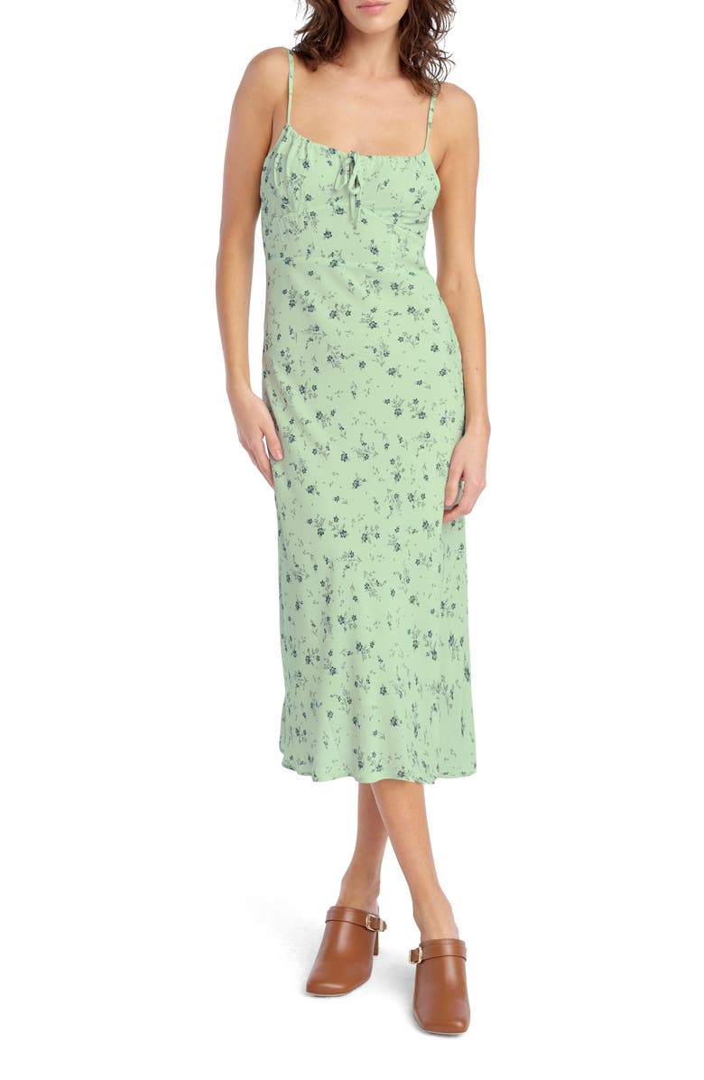 Favorite Daughter The One That Got Away Floral Crepe Dress, Main, color, Ditsy Floral