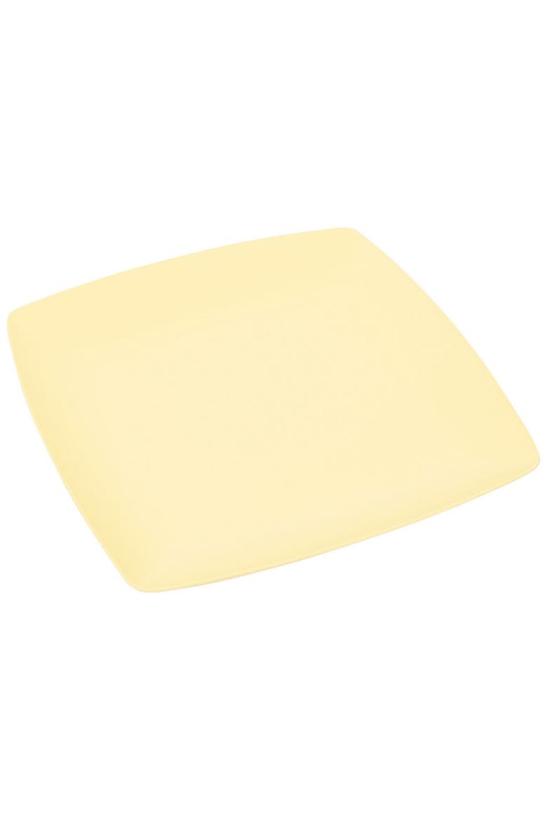 Delph Melamine Dinner Plate, Alternate, color, Pale Lemon