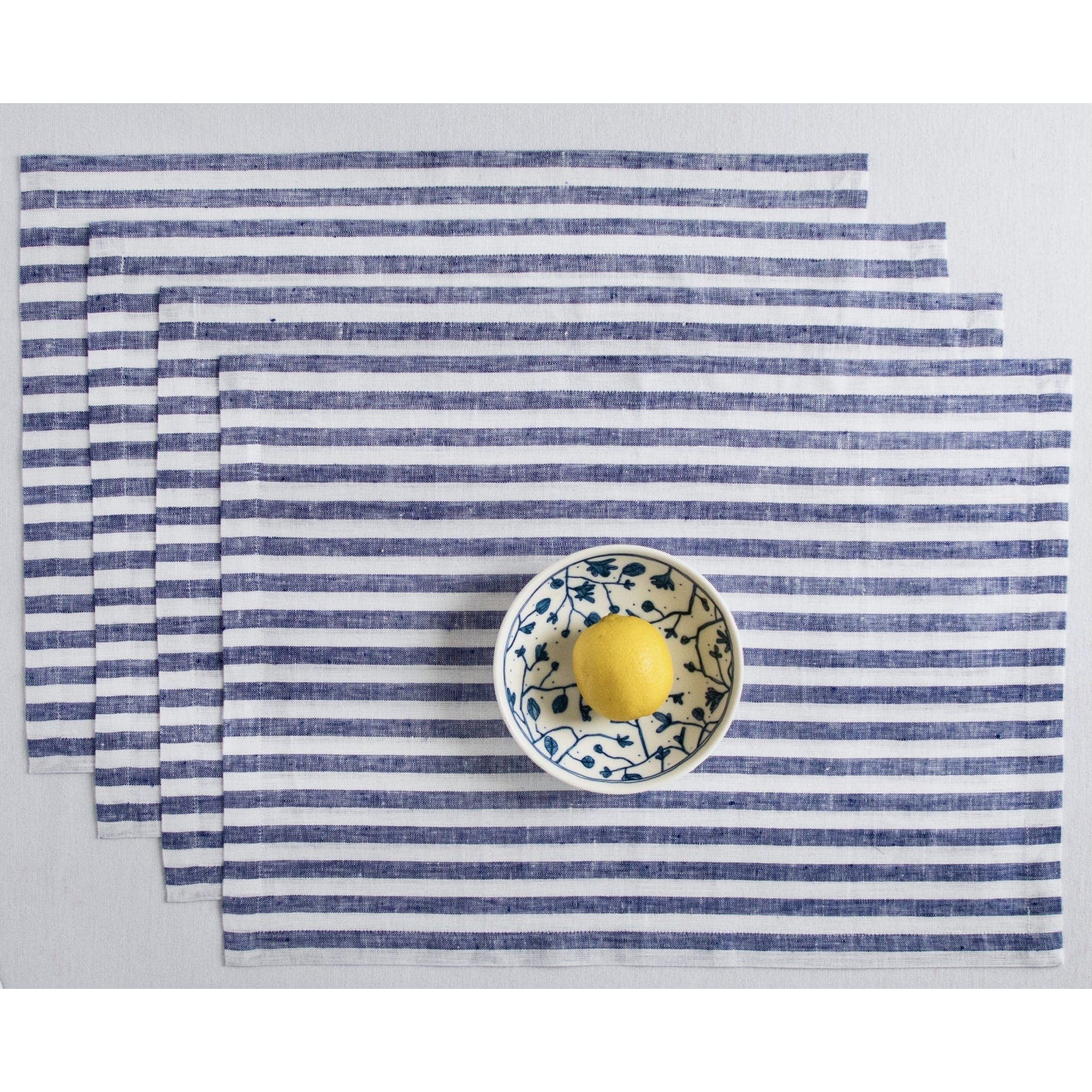 Navy and White