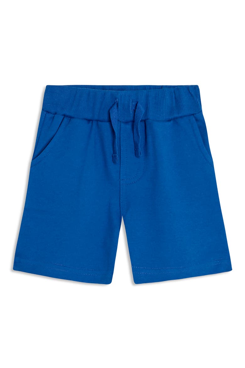 Shark Appliqué Cotton T-Shirt & Shorts Set, Alternate, color, BLUE