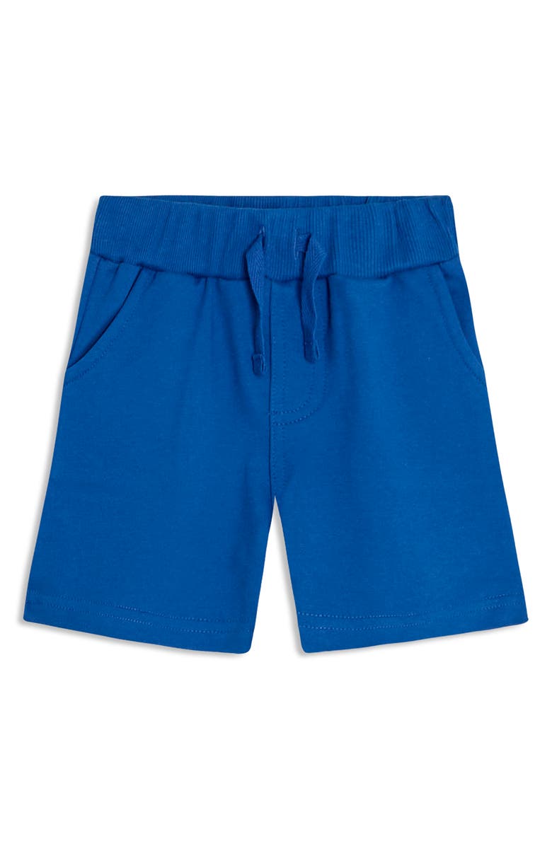 JOJO MAMAN BEBE Shark Appliqué Cotton T-Shirt & Shorts Set, Alternate, color, Blue