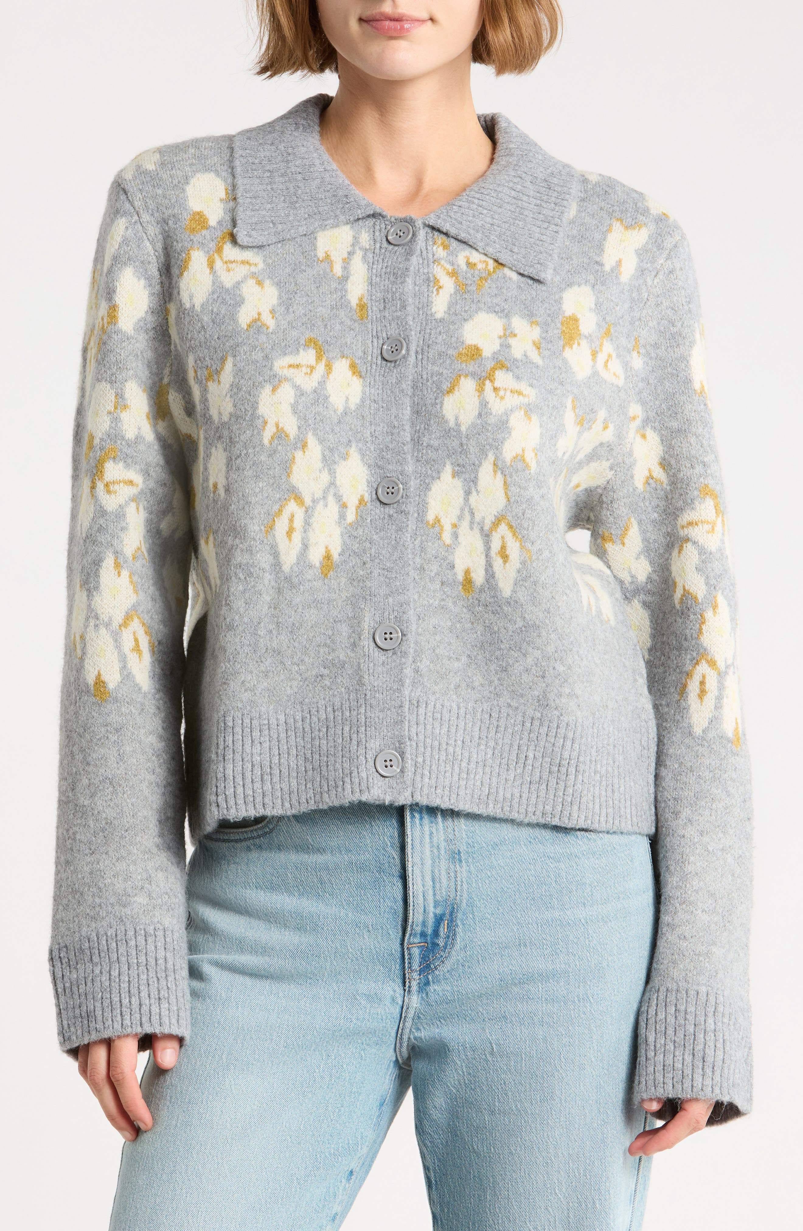 Collared Cardigan