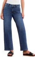 Wash Lab Denim Kellie High Waist Relaxed Straight Leg Jeans