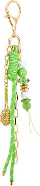 Leith Beaded Tennis Ball Bag Charm