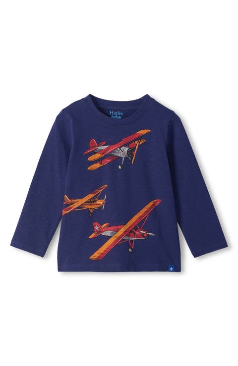 Kids' Vintage Planes Graphic Tee