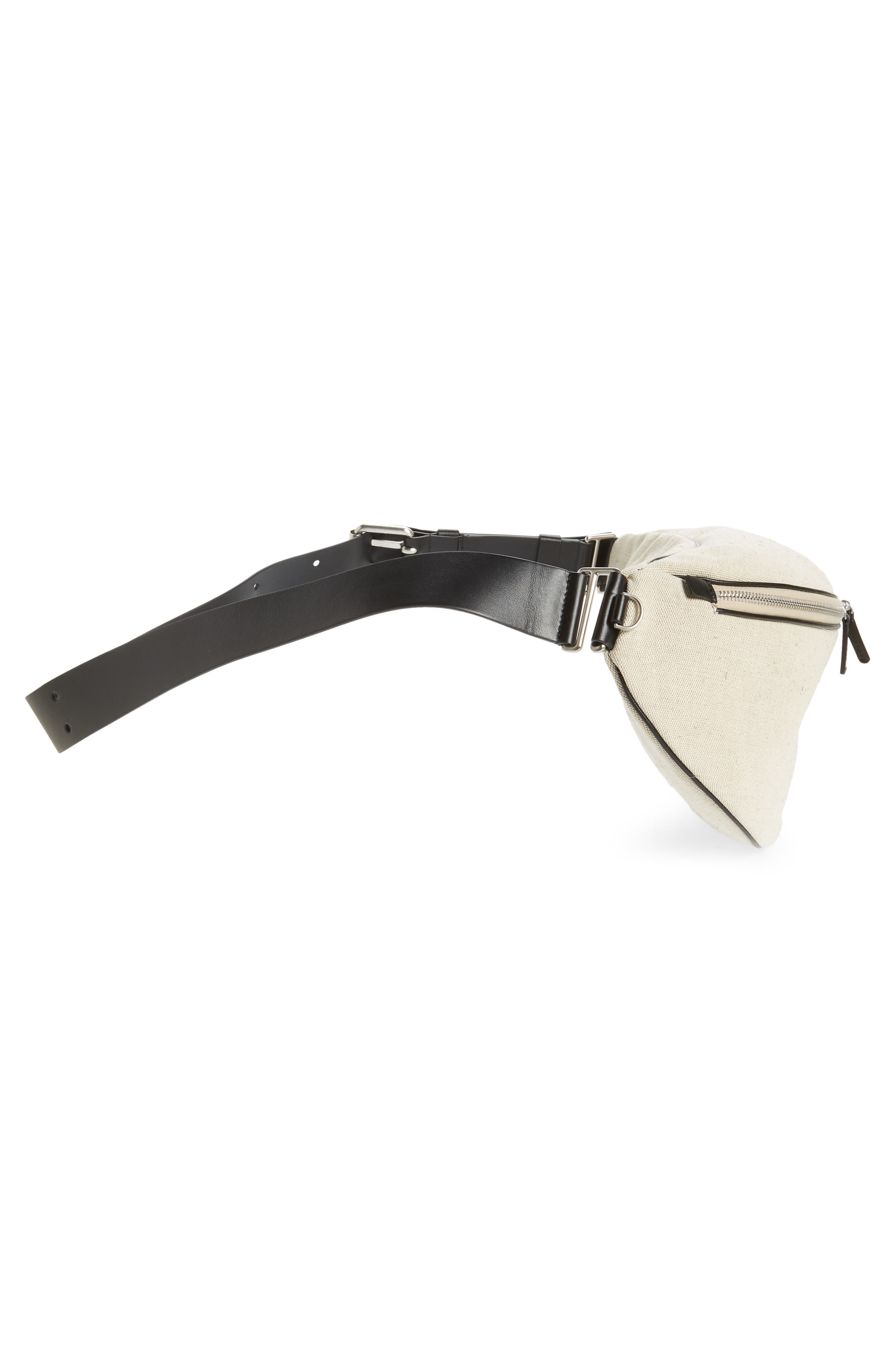 Jil Sander Medium Canvas Belt Bag, Alternate, color, 
