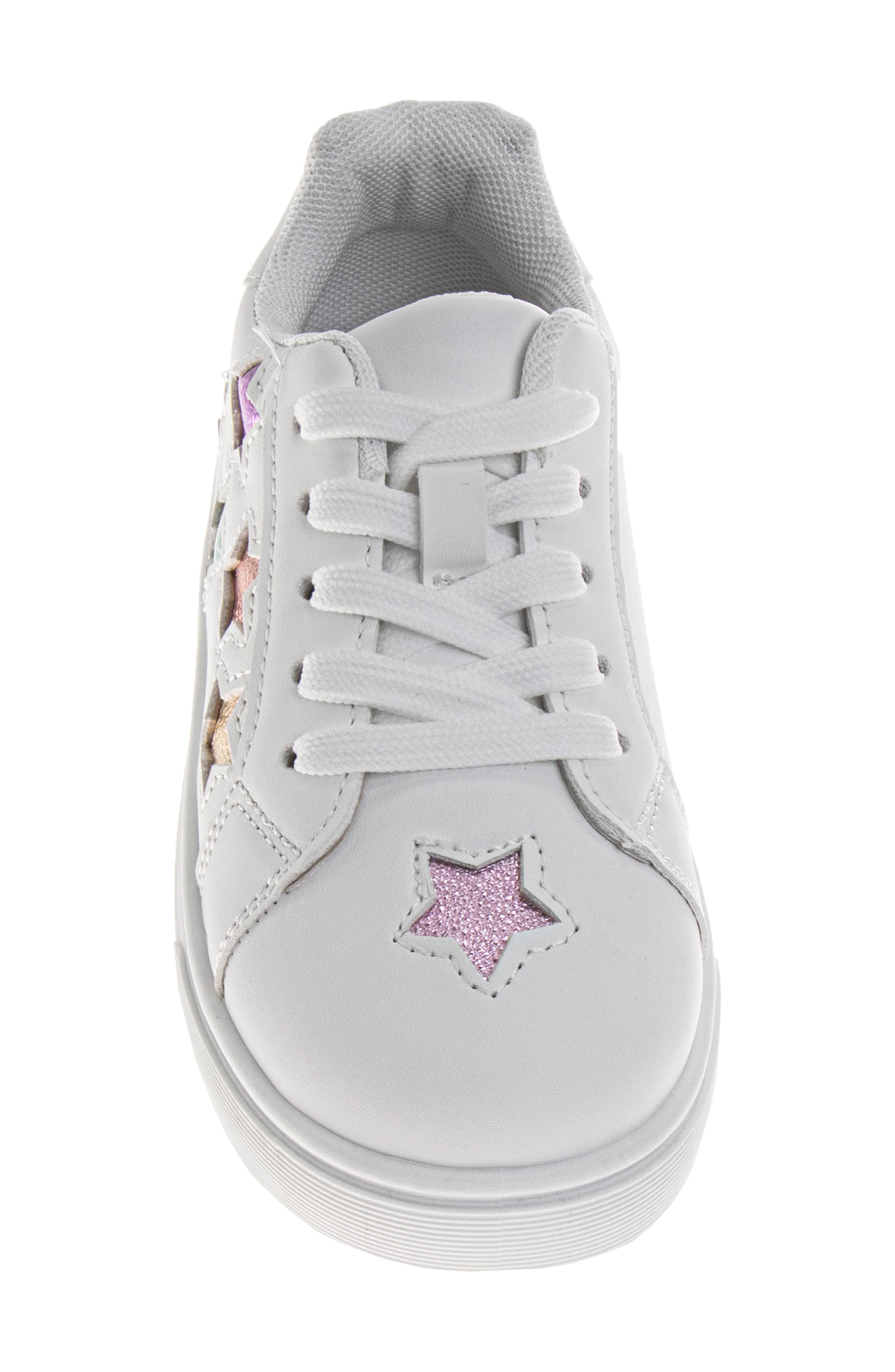 JOSMO Kids' Low Top Sneaker, Alternate, color, White Multi
