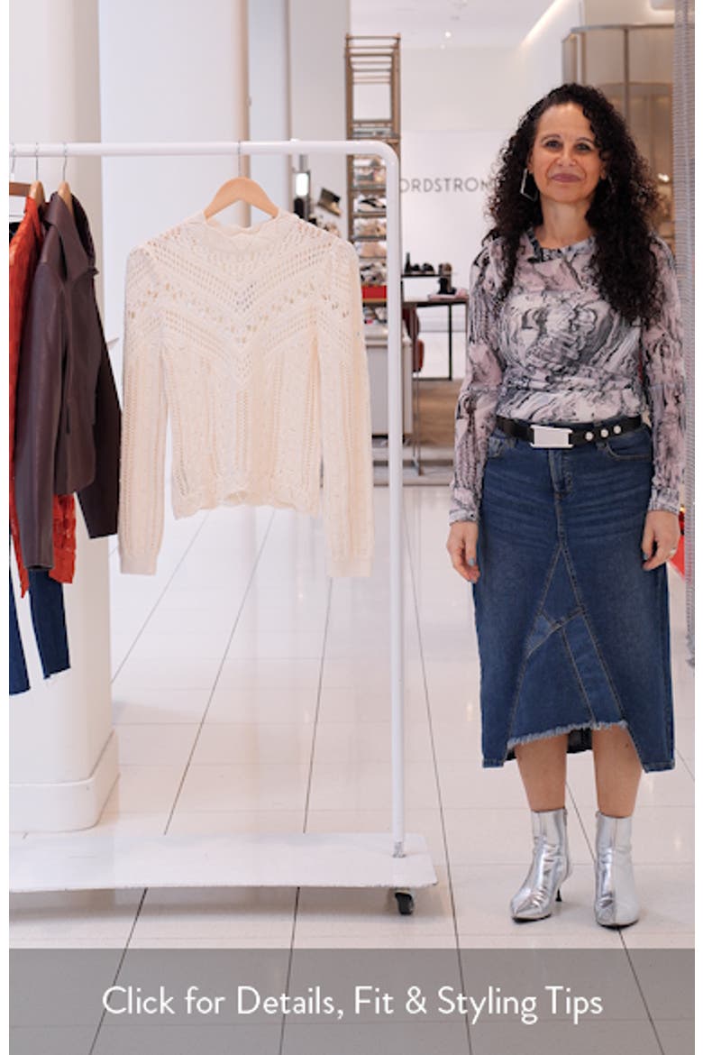 Espina Open Stitch Sweater video