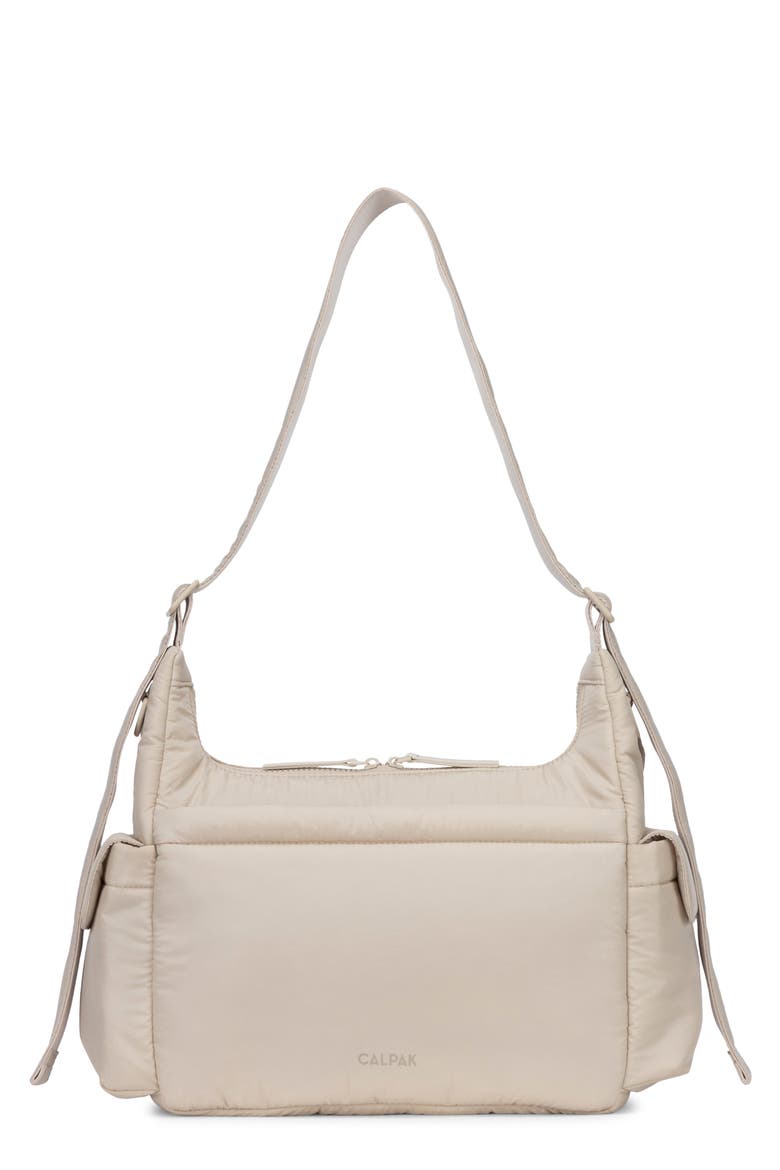 Diaper Crossbody Bag, Main, color, OATMEAL