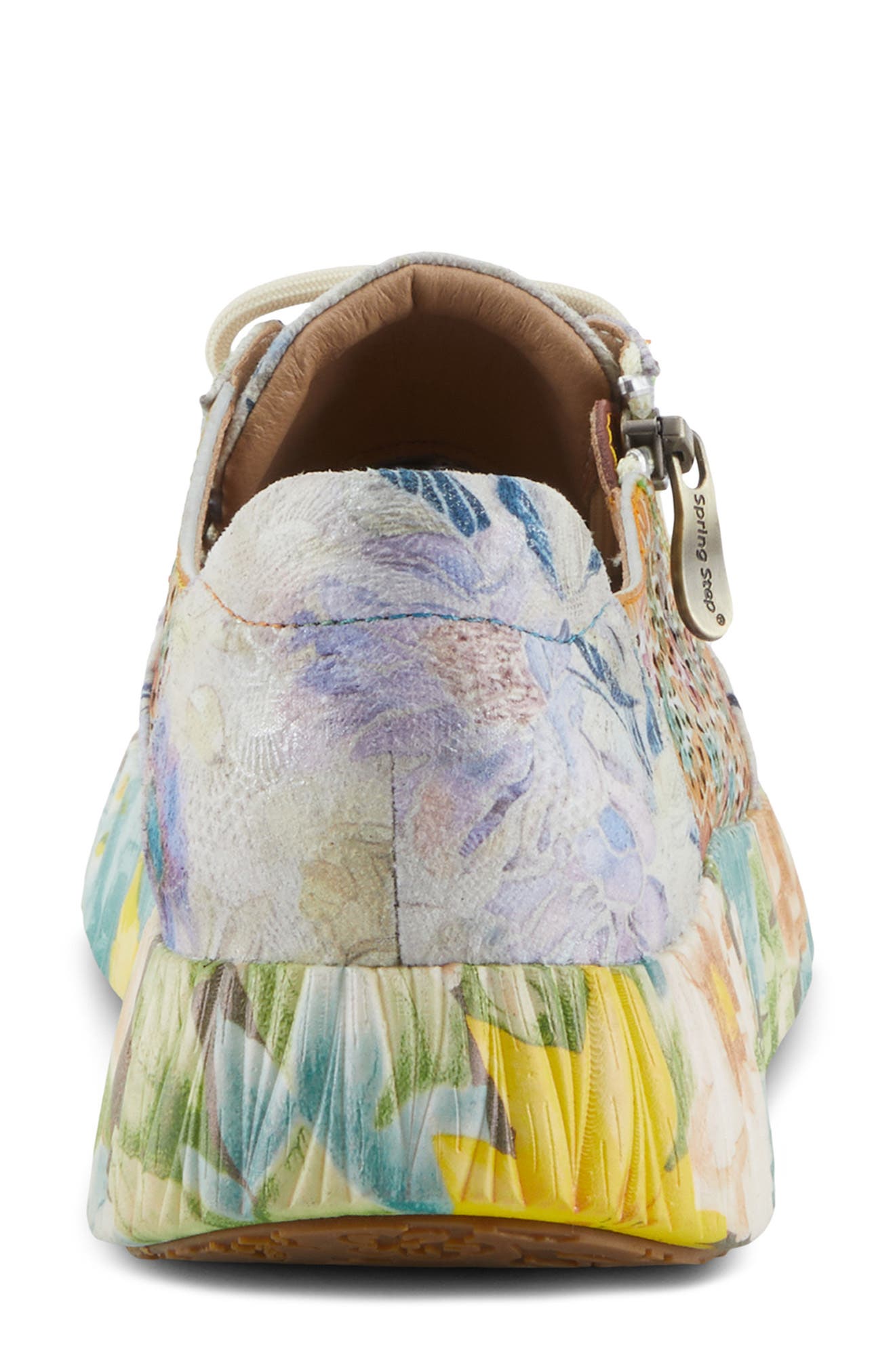 L'Artiste by Spring Step Bloomington Platform Sneaker, Alternate, color, Beige Multi