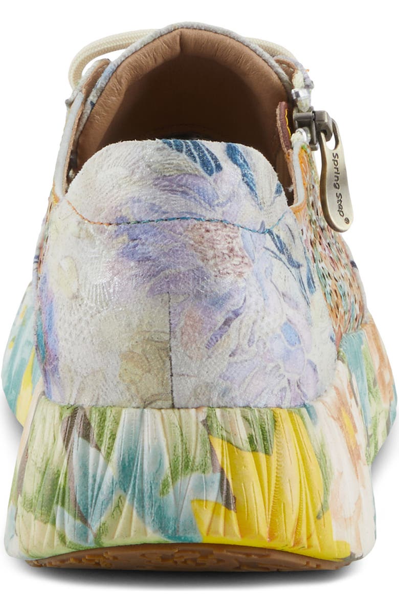 L'Artiste by Spring Step Bloomington Platform Sneaker, Alternate, color, Beige Multi