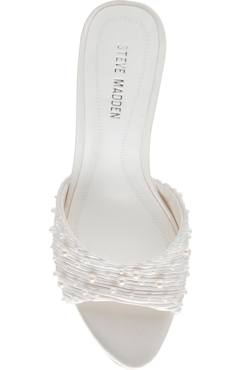 Steve Madden Santi Slide Sandal, Alternate, color, White Pearl
