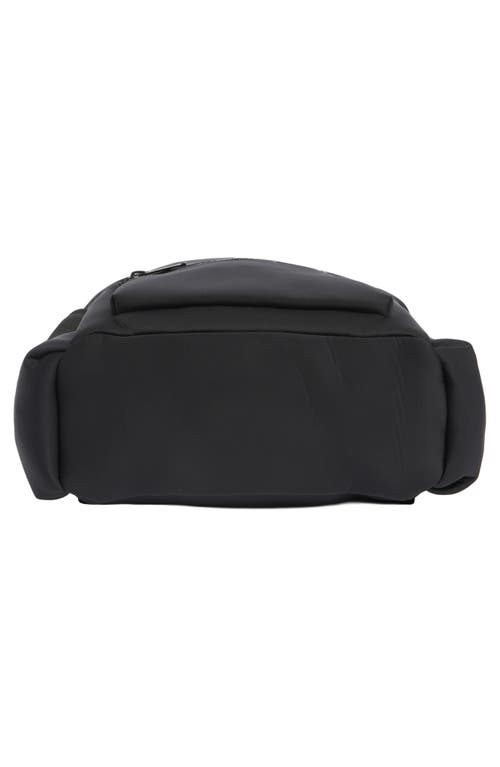Patrizia Luca Neoprene Backpack In Black