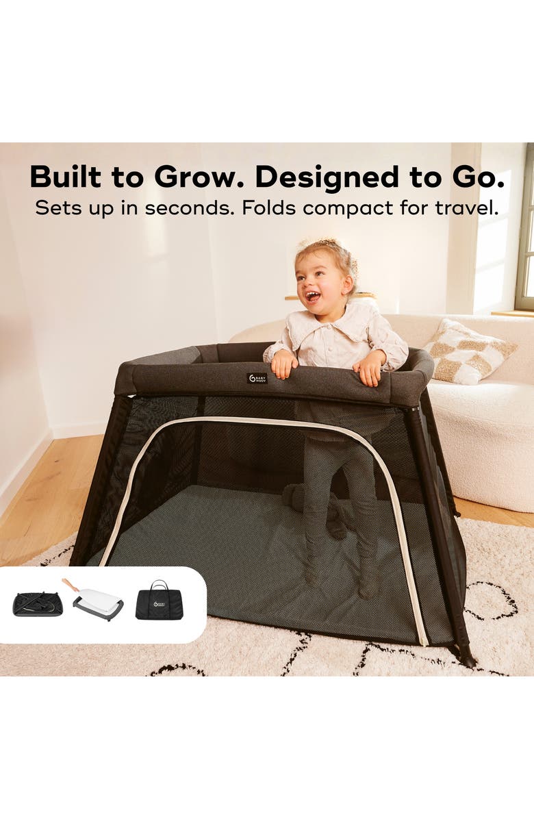 Babymoov Moov and Comfy 3-in-1 Travel Crib and Playard, Alternate, color, 