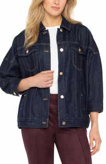 Liverpool Los Angeles Drop Shoulder Denim Jacket