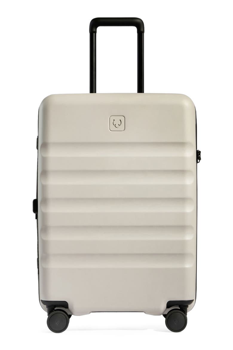 Icon Stripe Medium Suitcase, Main, color, Taupe