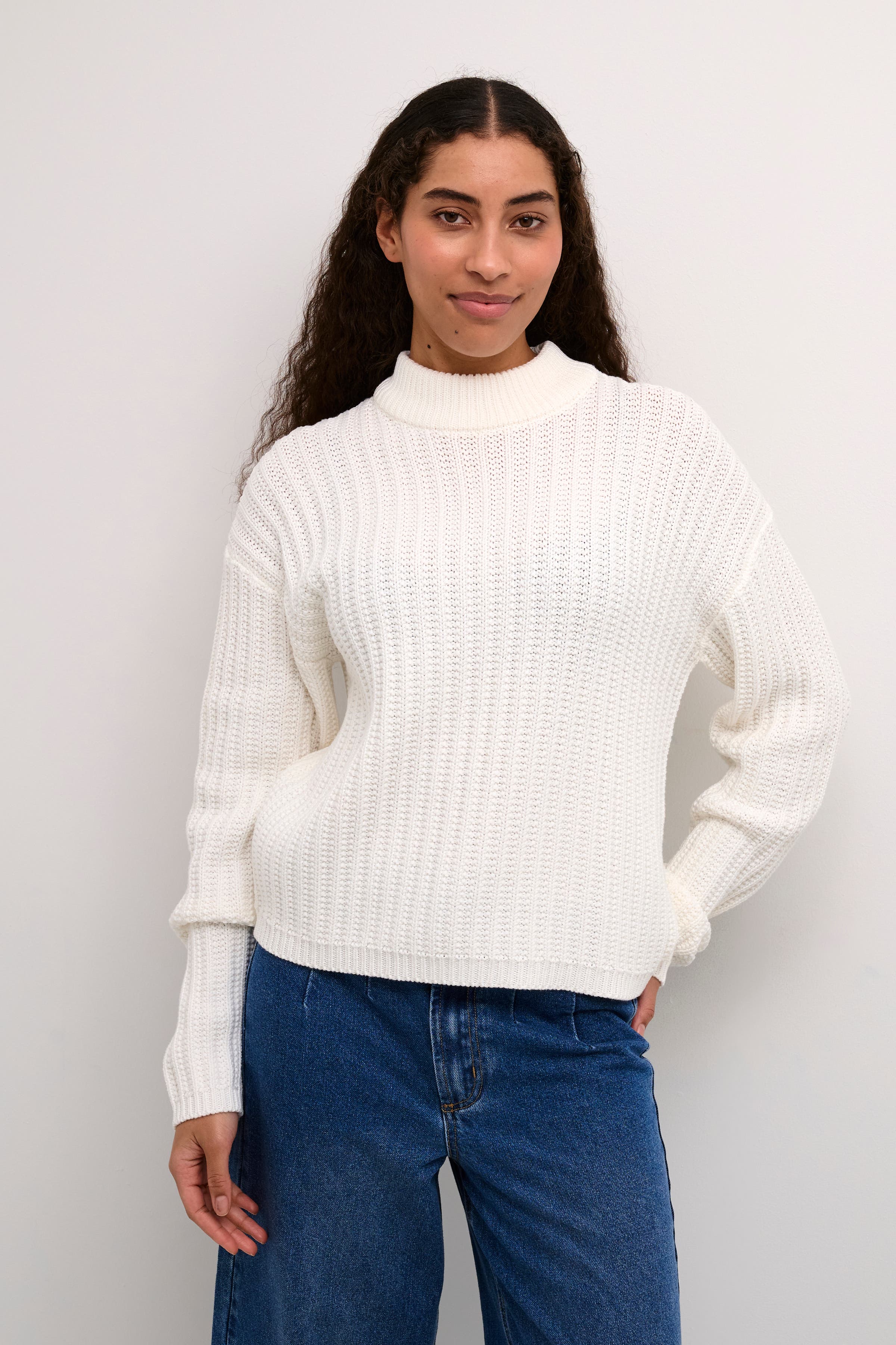 KAbess Crew Neck Long Sleeve Pullover - image 3