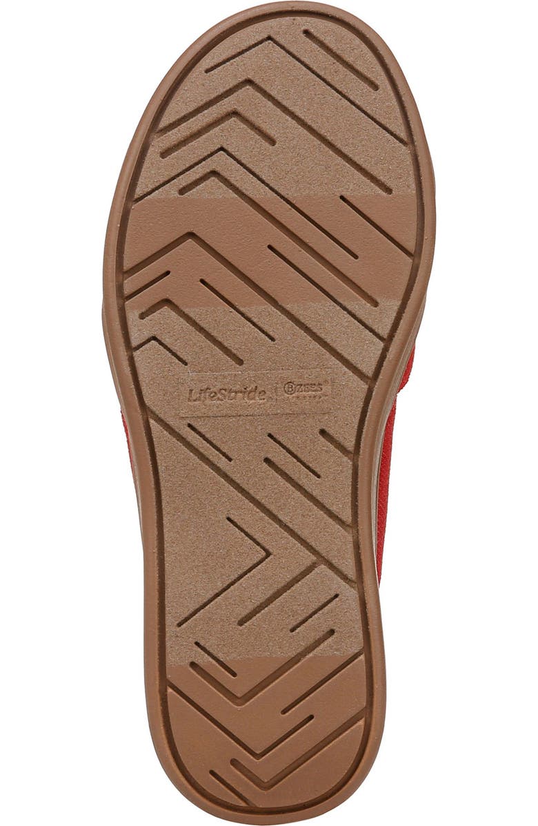 LifeStride Fiona Wedge Sandal, Alternate, color, Red